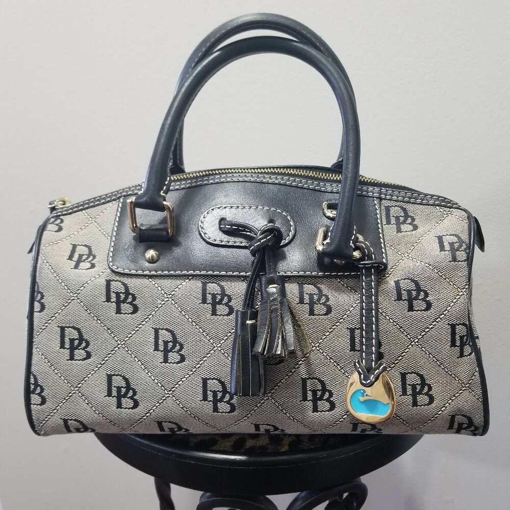 Sale! Classic Dooney & Bourke Vintage Domed Tassel Mini Satchel